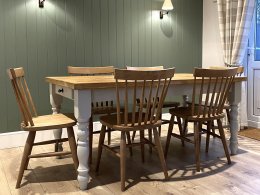 Farmhouse Painted Dining Table